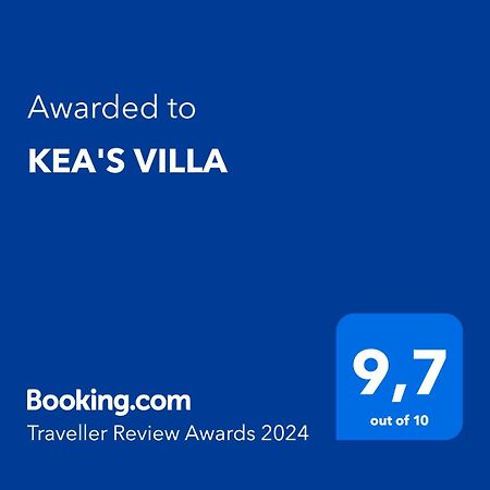 Kea'S Villa Otziás Екстериор снимка